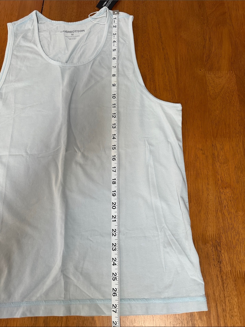 Bearbottom men’s tank top. Size medium. Lightweight, cool green. NWT - Picture 4 of 6